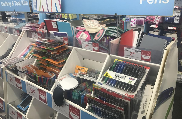school supplies staples